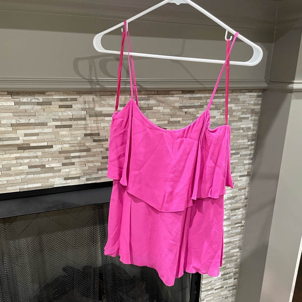 BCBGMAXAZRIA Pink Top